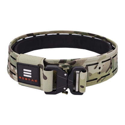 SINAIRSOFT Tactical Quick Release Combat Belt Metal Buckle Laser