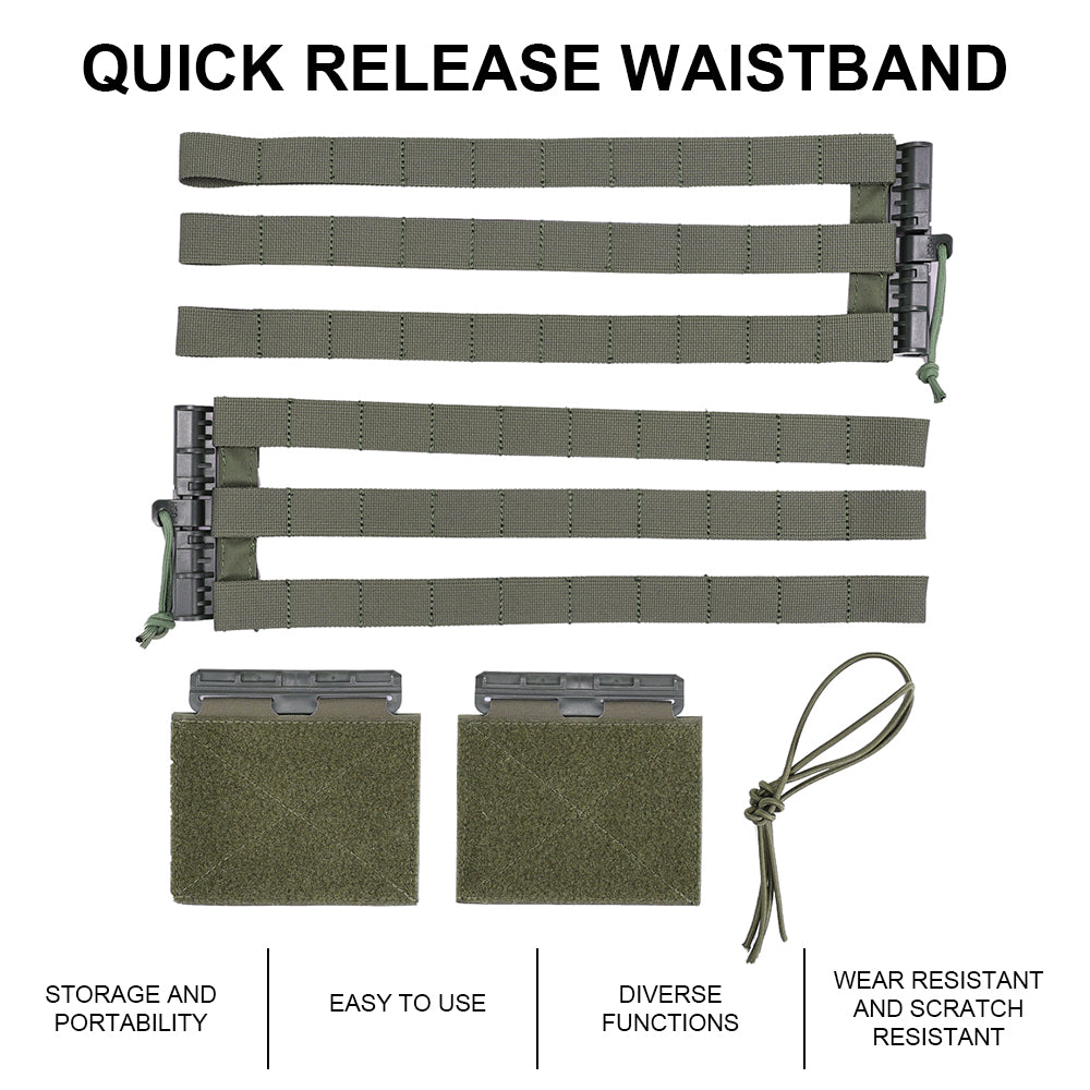 SINAIRSOFT Molle 3 Belt Frame Kit for AVS JPC SPC Vest