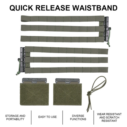 SINAIRSOFT Molle 3 Belt Frame Kit for AVS JPC SPC Vest
