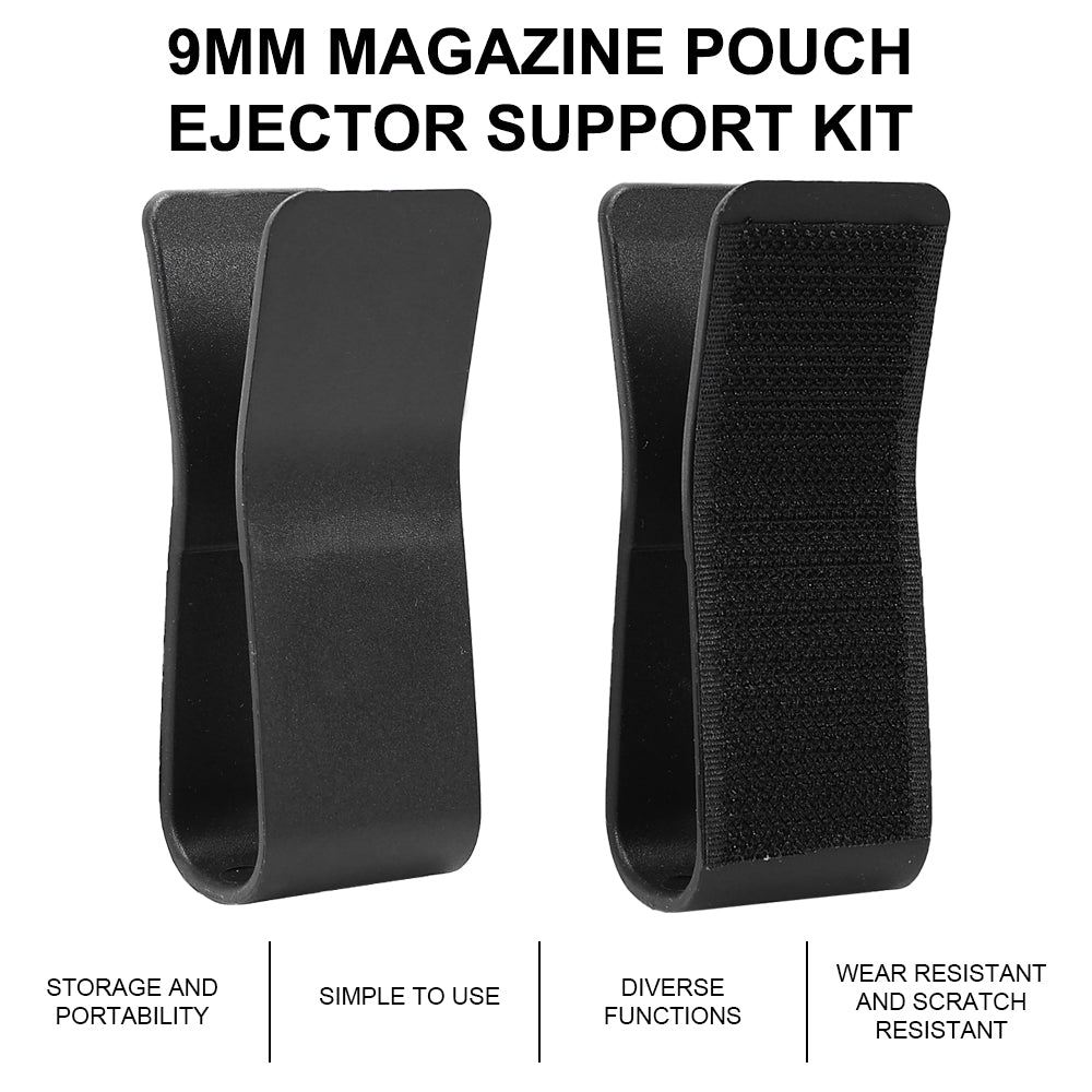 SINAIRSOFT Tactical Single Nylon With Hook&Loop 3 pcs 9mm Hunting 45 45ACP Pistol Magazine
