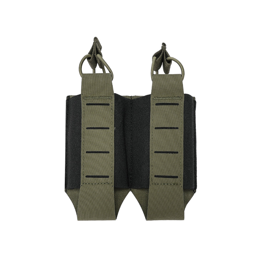 SINAIRSOFT Tactical Double Magazine Pouch 500D Nylon 5.56 7.62mm M4 AK