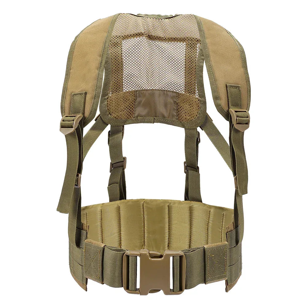 حزام خصر تكتيكي SINAIRSOFT MOLLE حمالة كتف قتالية حزام صدر تكتيكي