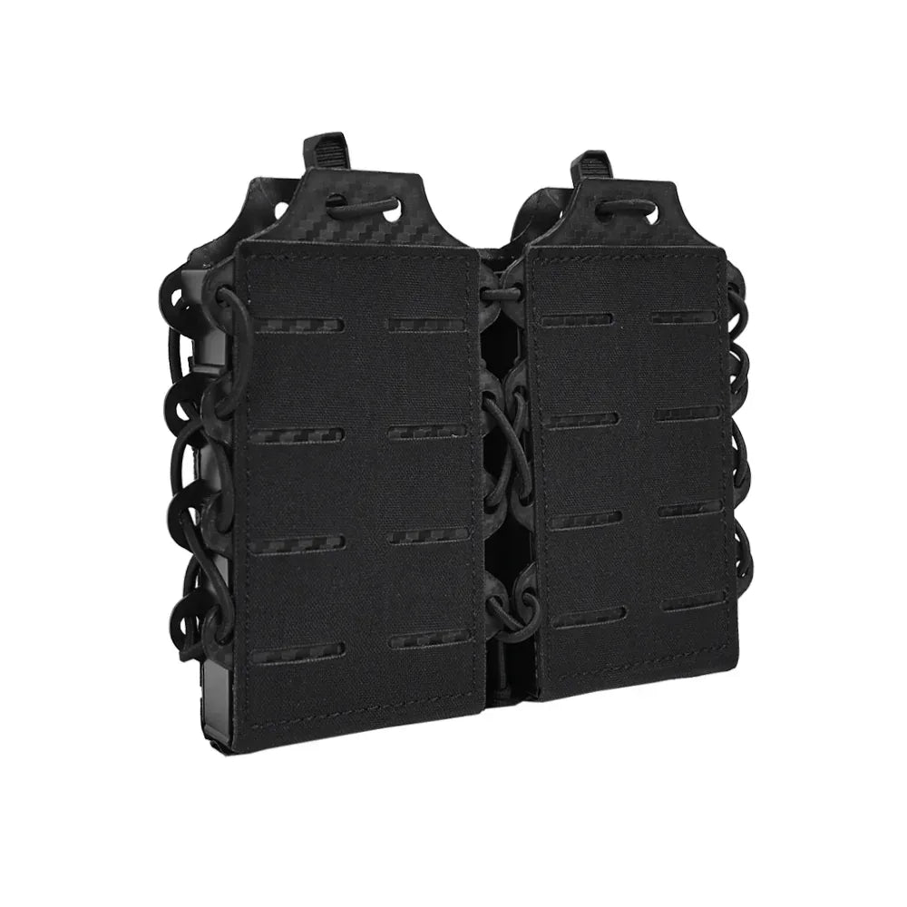 SINAIRSOFT حافظة مخازن مزدوجة 5.56/7.62 حامل مخازن بنظام MOLLE
