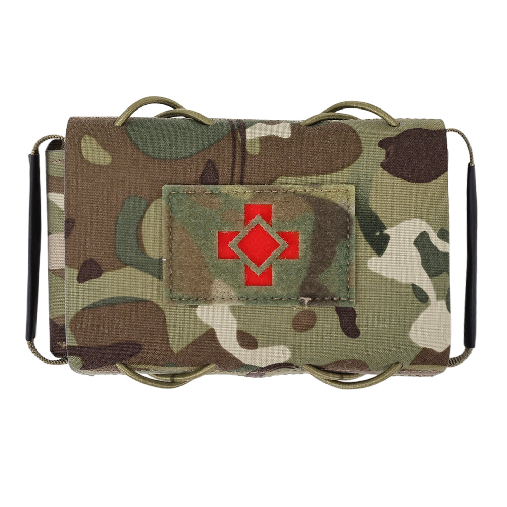 SINAIRSOFT Tactical Medical Pouch Detachable First Aid Kit Laser Cut EDC MOLLE IFAK Pack