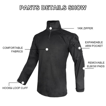 SINAIRSOFT Tactical E3 Combat Men's Hunting Training Soldier Long Sleeve