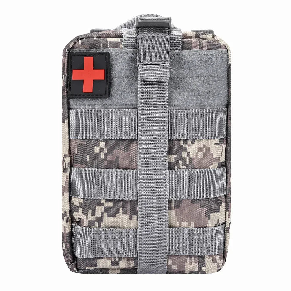 حقيبة إسعافات أولية تكتيكية من SINAIRSOFT، حقيبة نجاة، حقيبة طبية EMT بنظام Molle قابلة للفك