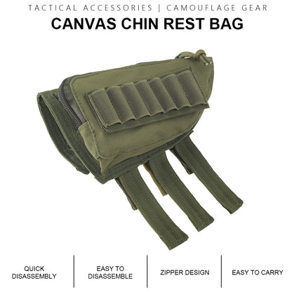 SINAIRSOFT Tactical Hunting Rifle Shotgun Buttstock Cheek Rest Ammo Shell Mag Pouch