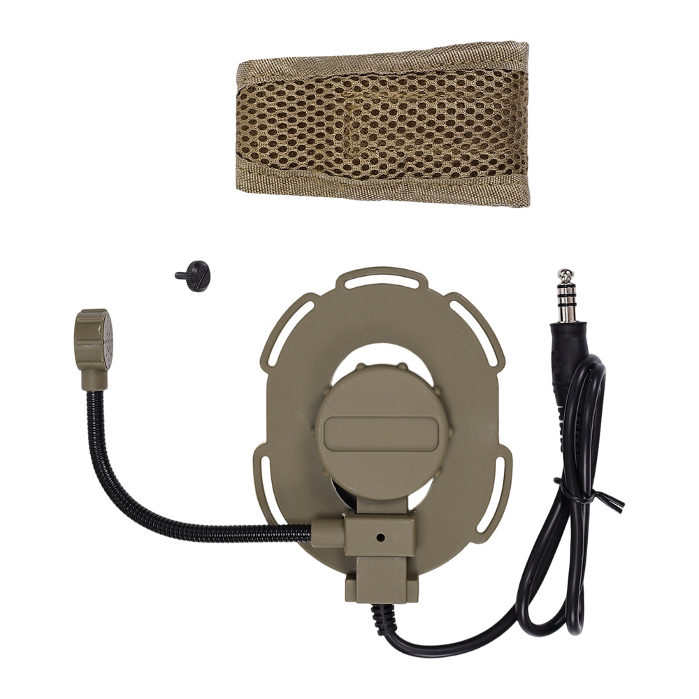 SINAIRSOFT Z TAC Tactical Bowman EVO III Doulbe Side Headset L/R Dual Side MIC Config