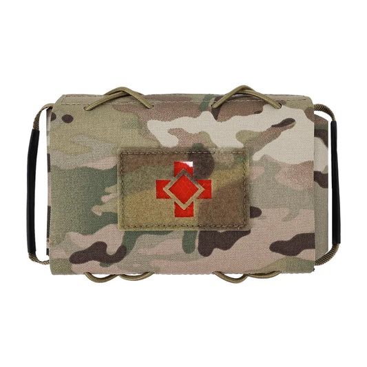 SINAIRSOFT EDC IFAK Pouch | Laser Cut Molle Medical Pouch with Detachable First Aid