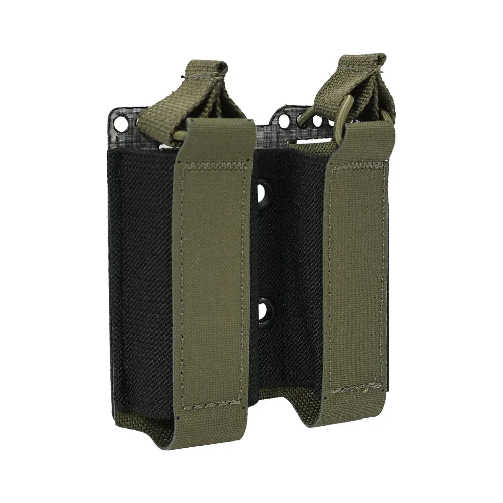 حقيبة مزدوجة للمخازن مسدس تكتيكية 9 مم من SINAIRSOFT طراز Molle Tegris
