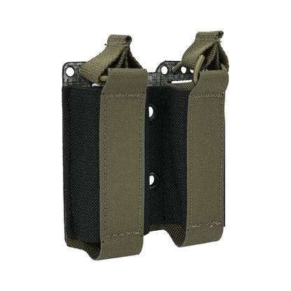 SINAIRSOFT Tactical Pistol 9mm Double Magazine Pouch Molle Tegris