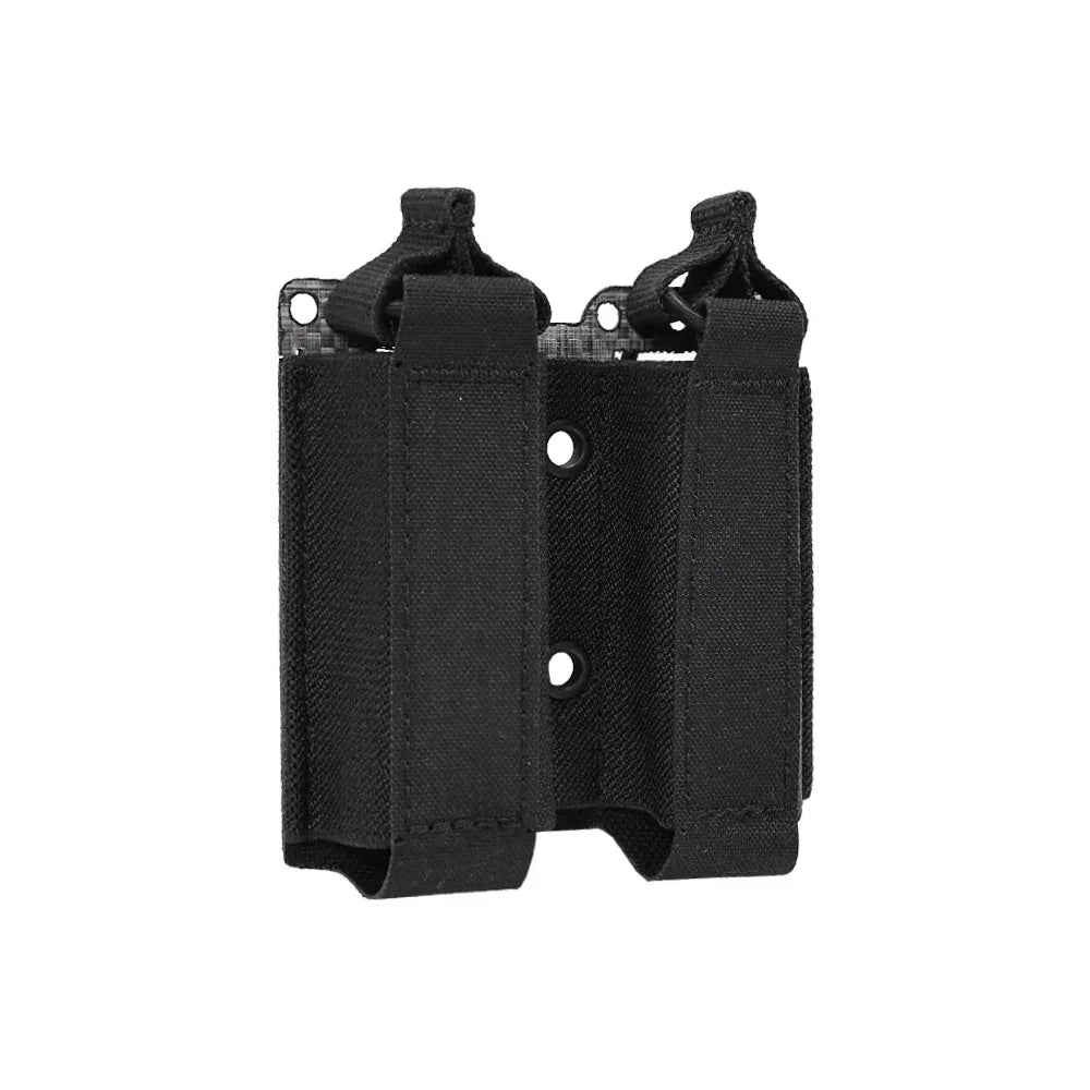 حقيبة مزدوجة للمخازن مسدس تكتيكية 9 مم من SINAIRSOFT طراز Molle Tegris