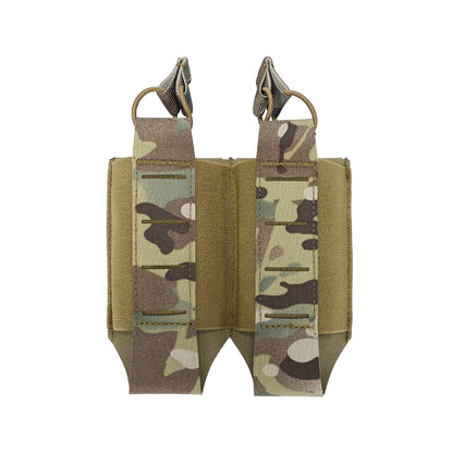 SINAIRSOFT Tactical Double Magazine Pouch 500D Nylon 5.56 7.62mm M4 AK