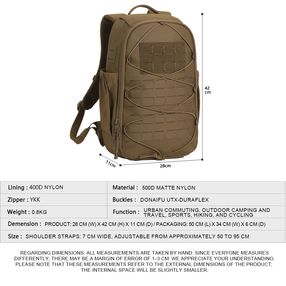 SINAIRSOFT 13L 500D Modular Mission Pack Urban Operator Range Gear