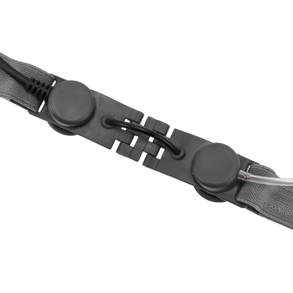 SINAIRSOFT Tactical Throat Vibration Mic Headset Microphone NATO Plug for Radio