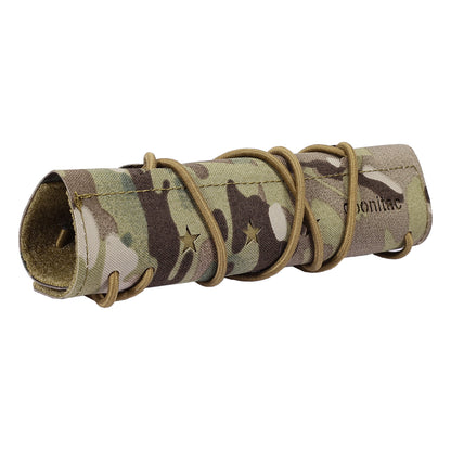 SINAIRSOFT Tactical Suppressor Silencer Cover 7'' Laser Protective Muffler Heat