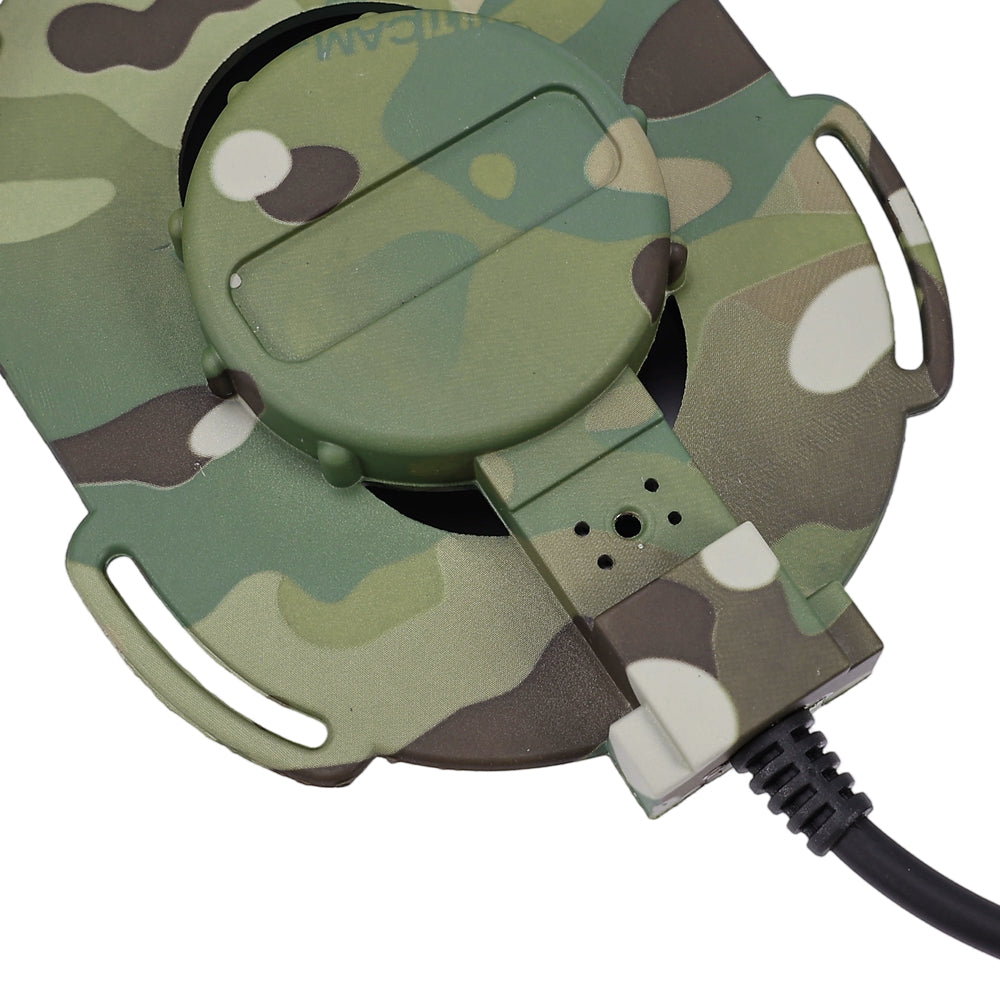 SINAIRSOFT Z TAC Tactical Bowman EVO III Doulbe Side Headset L/R Dual Side MIC Config