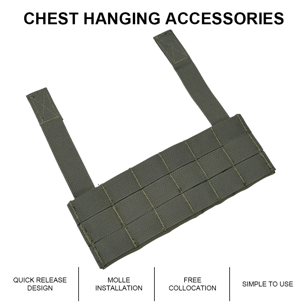 SINAIRSOFT Tactic Chest Rig End User Device Carrier Harnesses