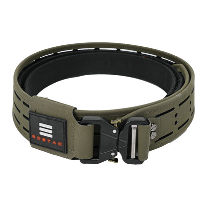 SINAIRSOFT Tactical Quick Release Combat Belt Metal Buckle Laser