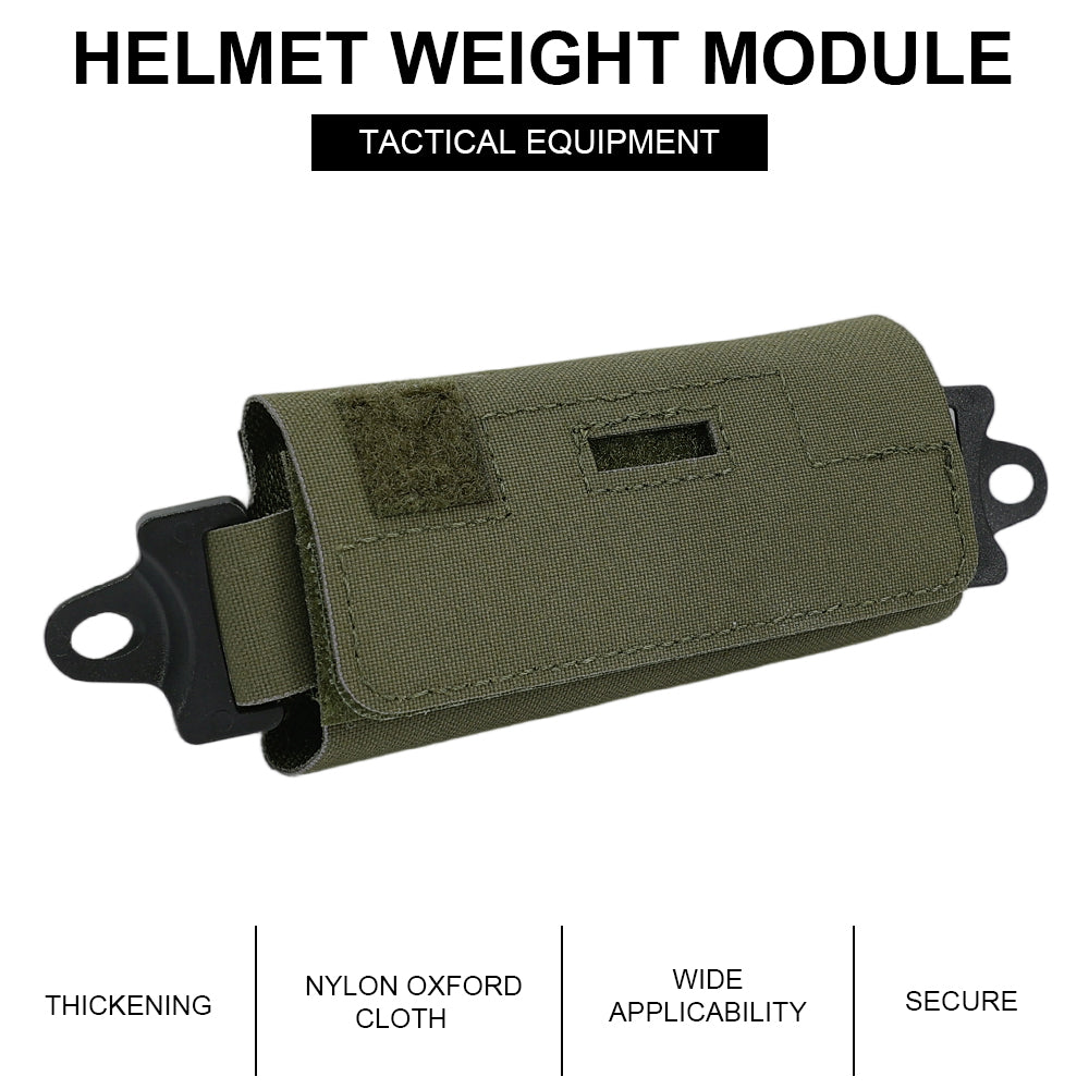 SINAIRSOFT Tactical Counter Weight Balance Pouch FAST Helmet Hunting Duty Pouch Bag