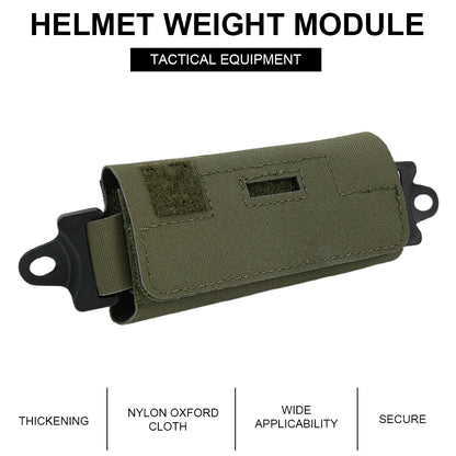 SINAIRSOFT Tactical Counter Weight Balance Pouch FAST Helmet Hunting Duty Pouch Bag
