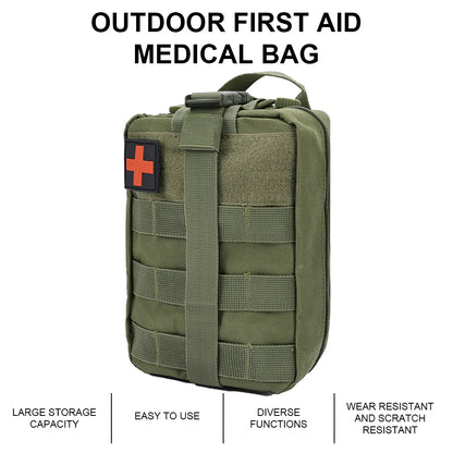 SINAIRSOFT Tactical First Aid Kit Survival Kit Molle Rip-Away EMT Pouch Bag Medical Pack