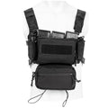 SINAIRSOFT Tactical Chest Rig Vest Modular Recon Harness Pack w/ Magazine Pouch Bag