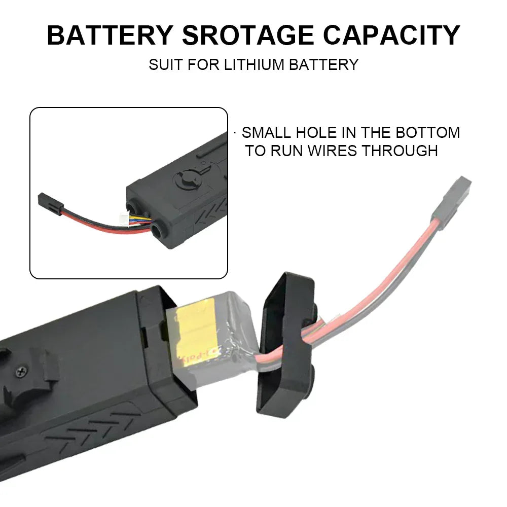 SINAIRSOFT Tactical HK146 PEQ2 صندوق حافظة بطارية وهمية بدون وظيفة للحمل