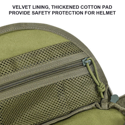 SINAIRSOFT Tactical Helmet Bag Molle Handbag Carrier Protective Case