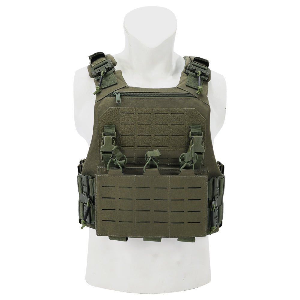 SINAIRSOFT VCU Tactical Vest Lightweight Laser Carrier With 556 762 Magazine Pouch