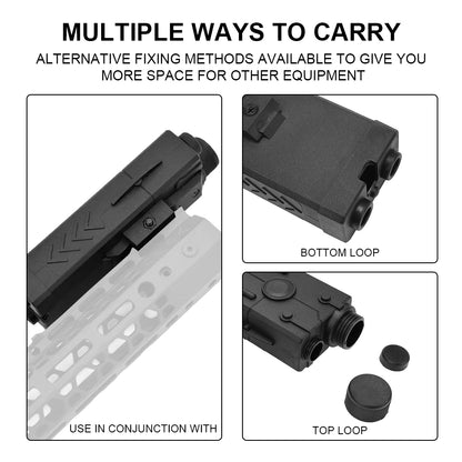 SINAIRSOFT Tactical HK146 PEQ2 Dummy Battery Case Box No-function Carry
