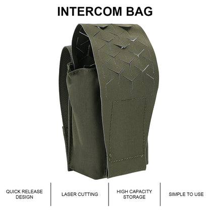 SINAIRSOFT SPUD Tactical Double 5.56 7.62 Mag Pouch Molle Radio Bag Storage Pack