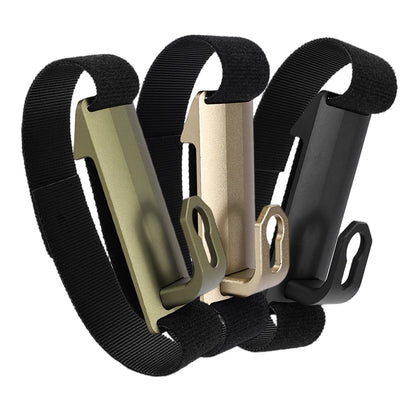 SINAIRSOFT Tactical Sling Fixed Anchor Hook Vest Shoulder Mount Molle Chest Rig Clip