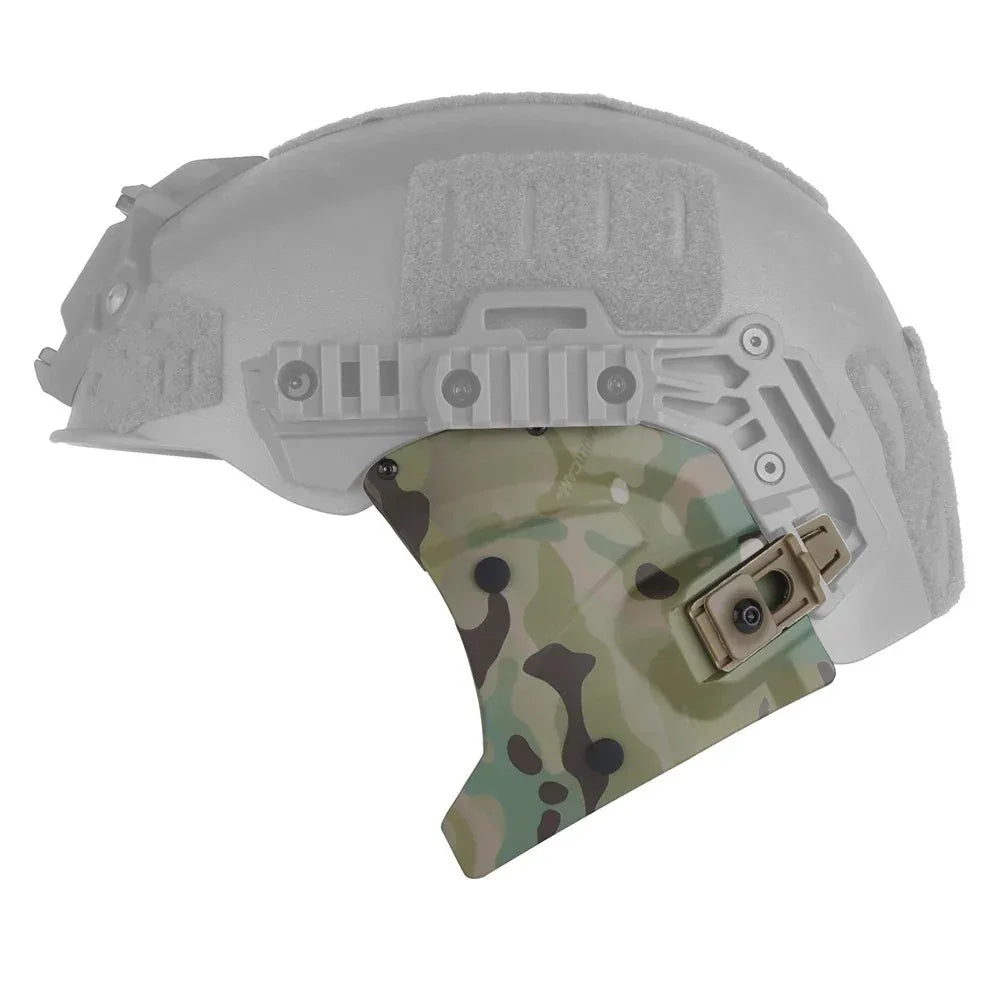 ملحقات غطاء الأذن الواقي لسماعة الرأس والسكك الحديدية التوجيهية للجانب 3.0 من خوذة SINAIRSOFT التكتيكية