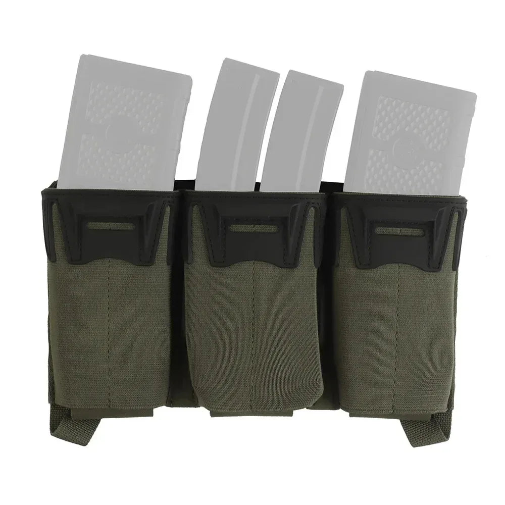 لوحة SINAIRSOFT K-Type G Hook Triple Magazine Pouch Panel الخلفية المزودة بخطاف وحلقة