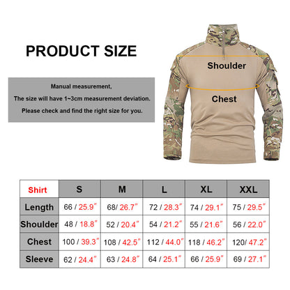 SINAIRSOFT Tactical G3 Combat Men's Hunting Training Soldier Long Sleeve