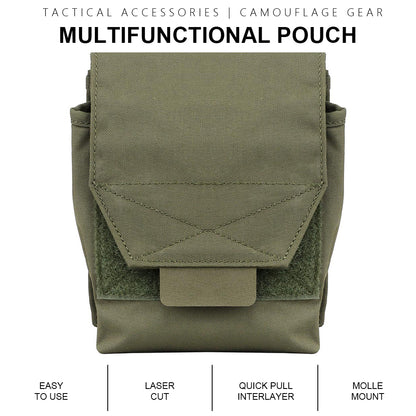 SINAIRSOFT Tactical SS Style Magazine Pouch JSTA Sundry Holder MOLLE Utility Camo Waist Bag