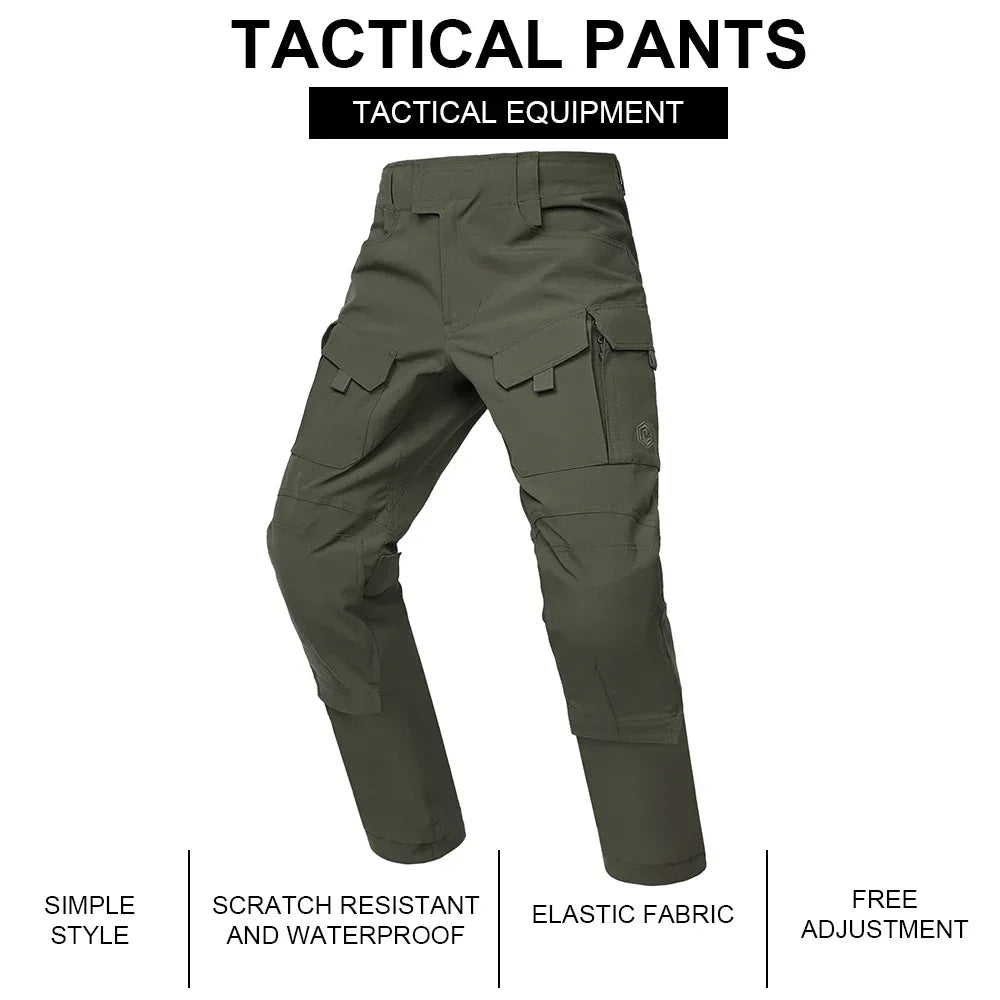EMERSONGEAR BlueLabel Tactical Pants Ergonomic Cargo Combat Hiking Trousers kneepad