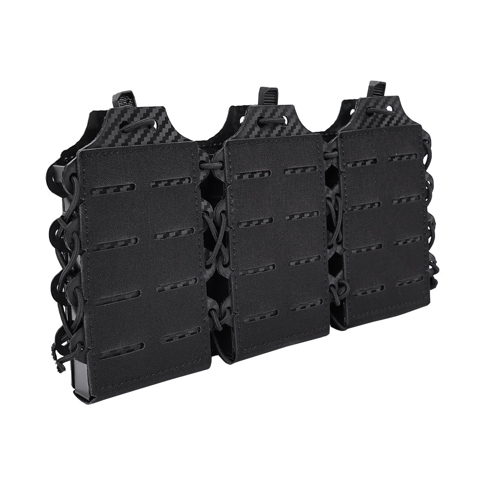 SINAIRSOFT Tactical Molle Triple Mag Magazine Pouch 5.56/7.62mm