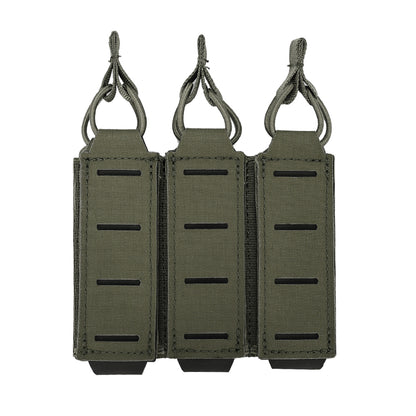 SINAIRSOFT Tactical LSR Triple Magazine Pouch 9mm Laser Cut Molle