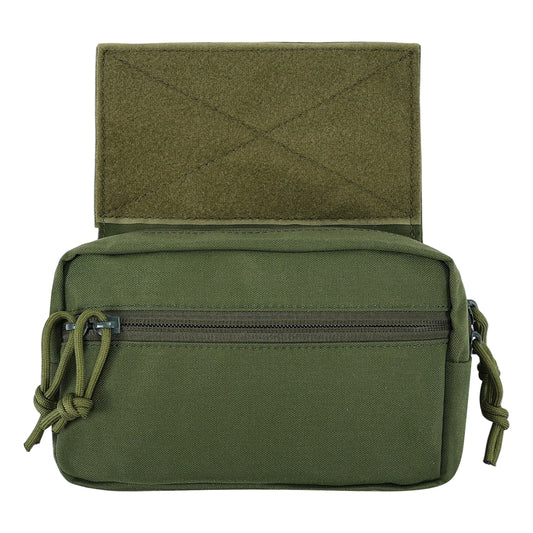 SINAIRSOFT Tactical Drop Pouch Front Sub Abdominal Carrying Kit Bag for Tactical Chest Rig