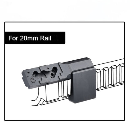 SINAIRSOFT Metal Tactical Flashlight Side Extension Bracket Base