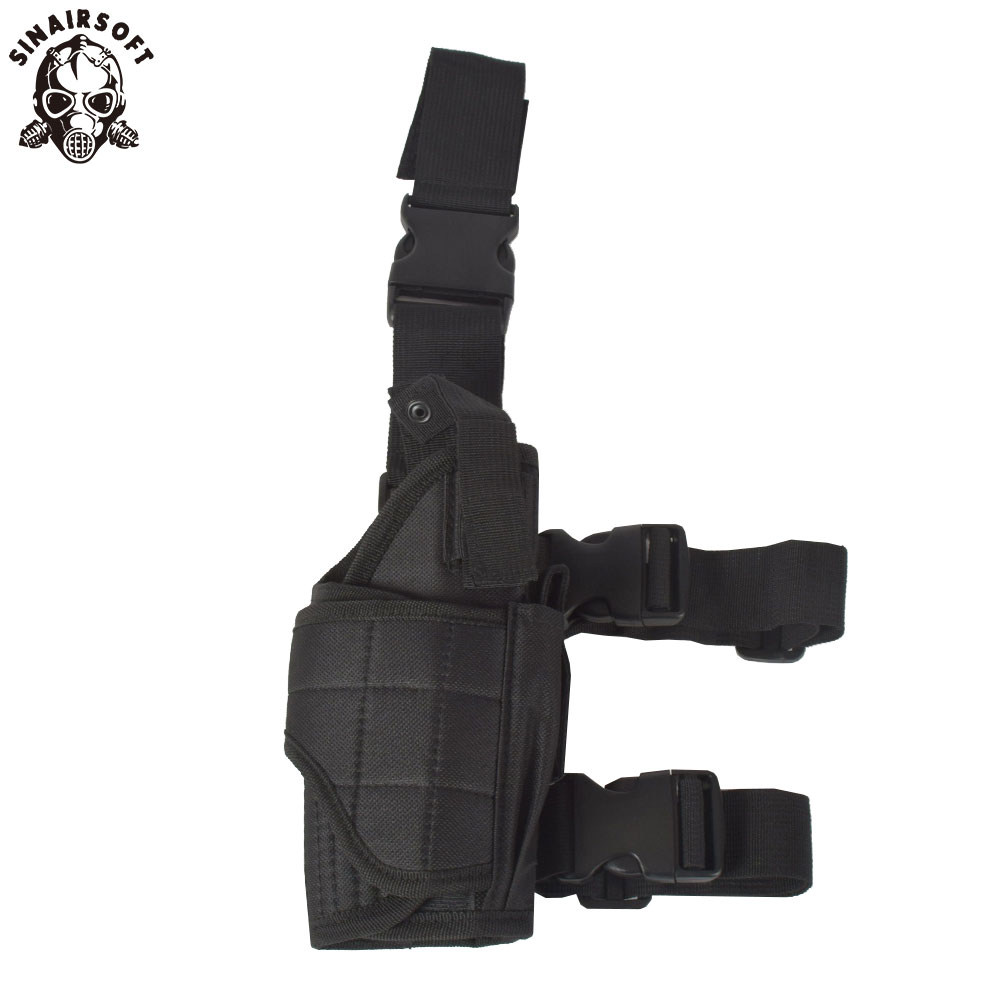 Tactical Drop Leg Holster Adjustable Hand Thigh Pistol Gun Holster Waterproof