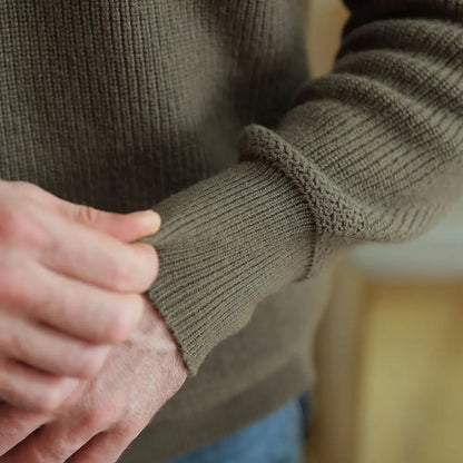 EMERSONGEAR Wool Blend High-neck Sweatshirt