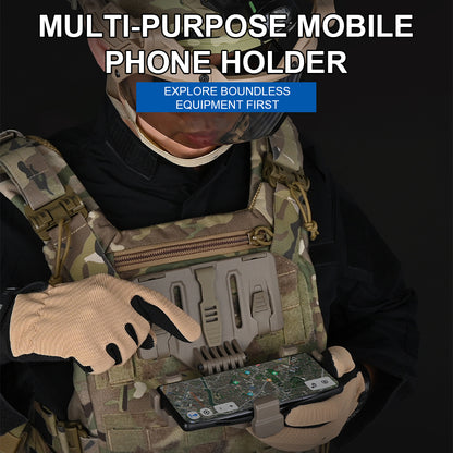 SINAIRSOFT Tactical Folded Vest Front Molle Navigation Board Holder