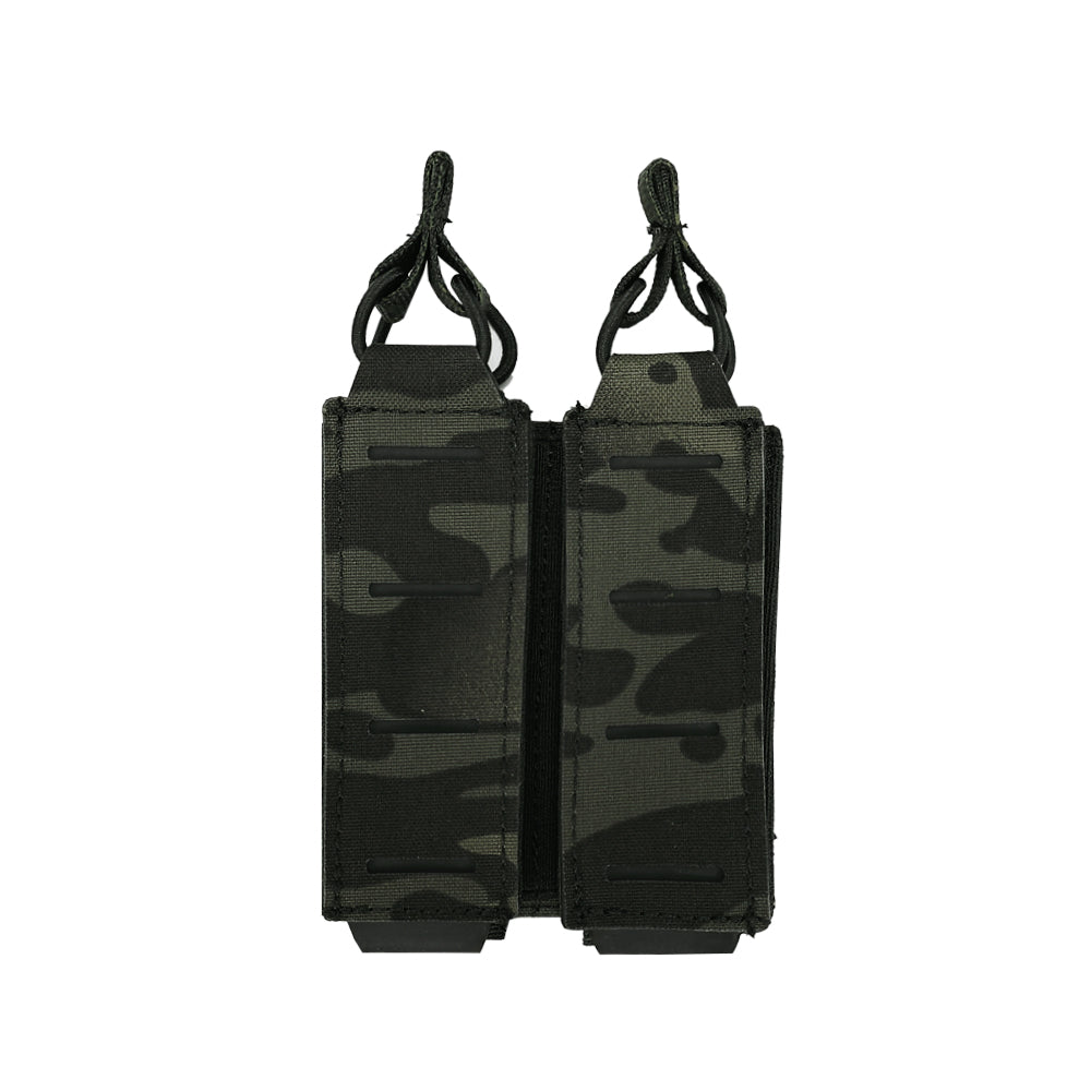 SINAIRSOFT Tactical Molle Pistol 9mm Double Magazine Pouch