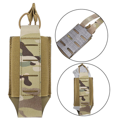 SINAIRSOFT Tactical Molle Single Rifle Open Top Magazine Pouch Tegris