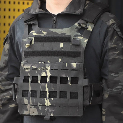 SINAIRSOFT Modular Tactical SPC Lightweight Vest Laser Cut Airsoft