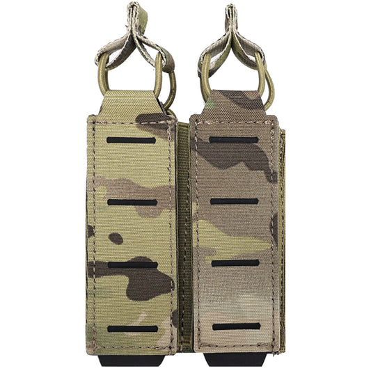 SINAIRSOFT Tactical Molle Pistol 9mm Double Magazine Pouch