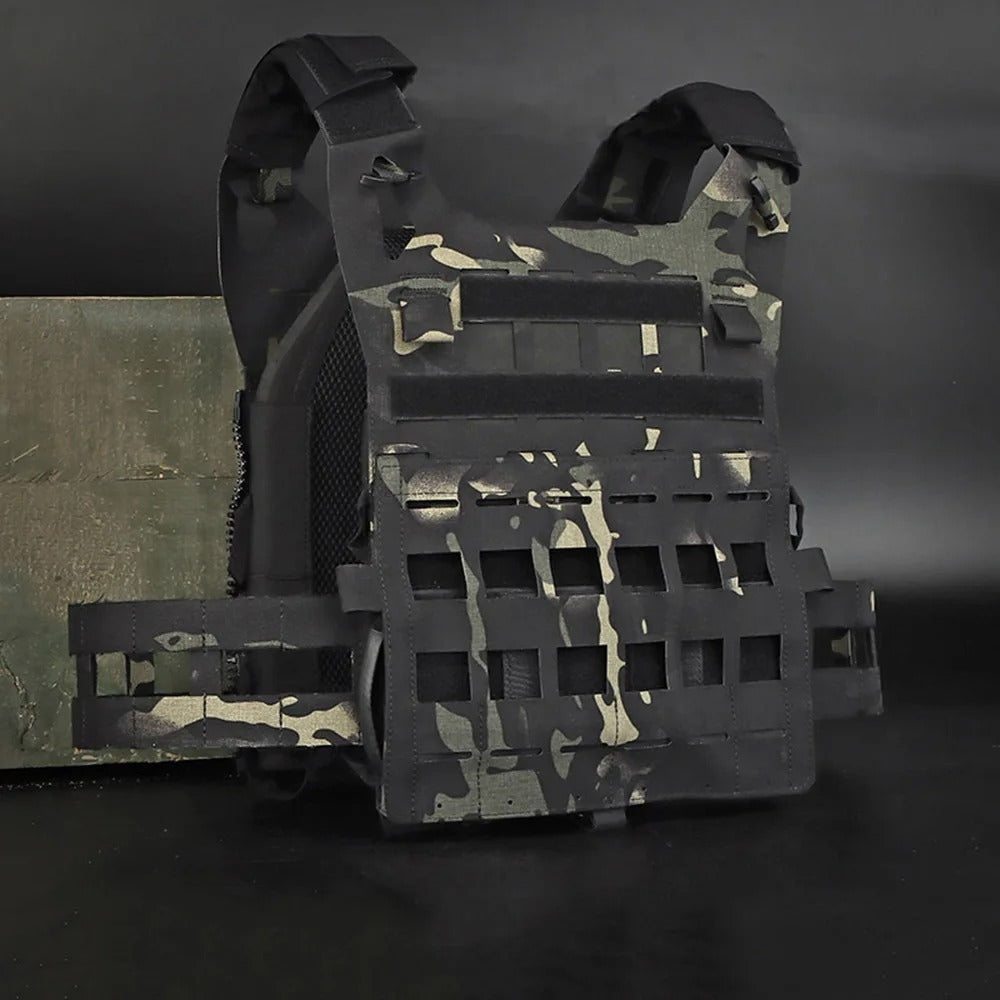 SINAIRSOFT Modular Tactical SPC Lightweight Vest Laser Cut Airsoft